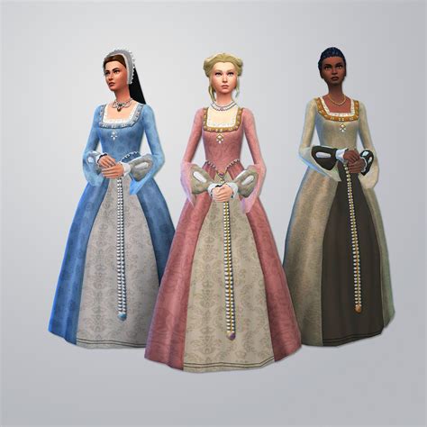 sims 4 tudor cc|sims 4 elizabethan cc.